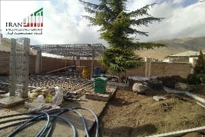 محوطه سازی ویلا