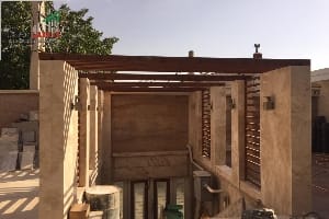 محوطه سازی ویلا